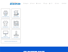 Tablet Screenshot of copyzone.ro