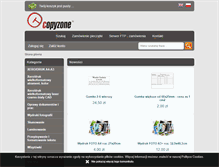 Tablet Screenshot of copyzone.pl